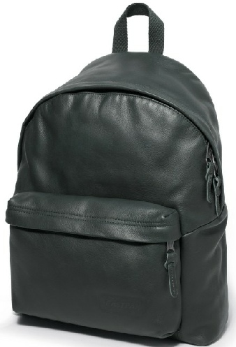 Eastpak sac  dos cuir vert