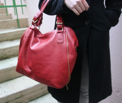 sac shopping en cuir