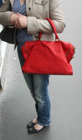 sac femme rouge