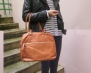 sac femme cognac