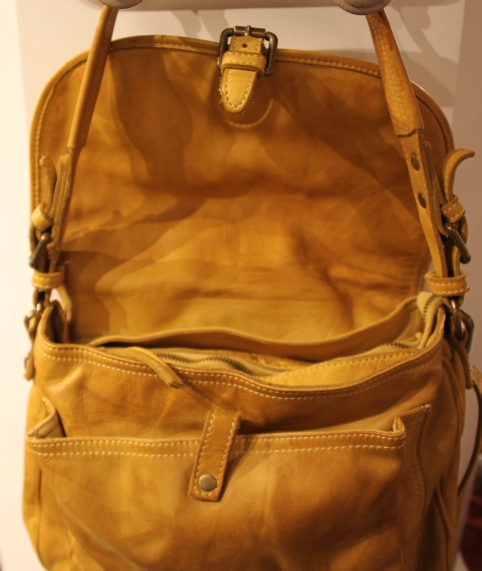 sac cuir vielli